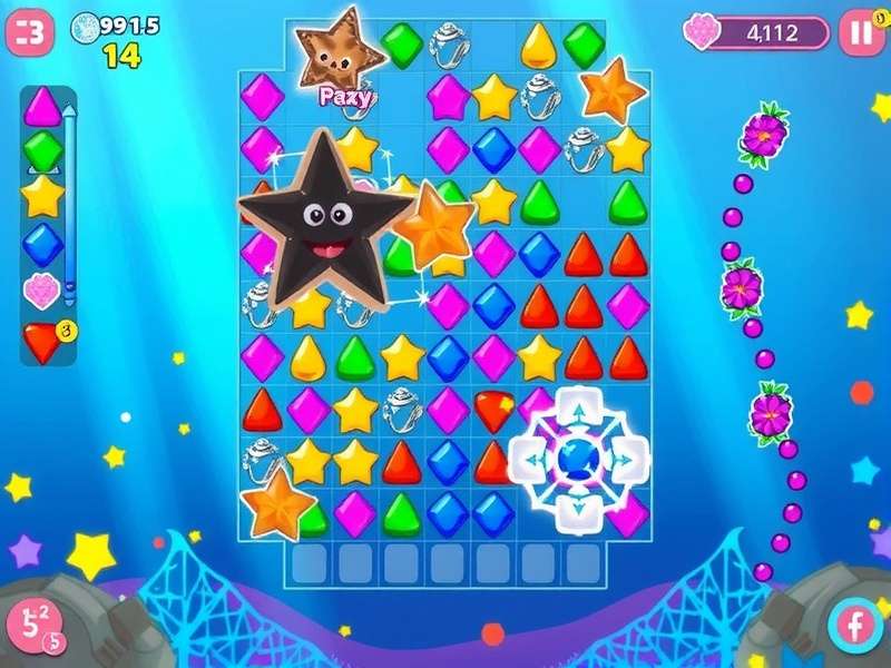 Sea Sparkle Gameplay Screenshot